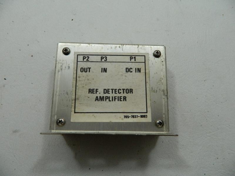Ref. Detector Amplifier